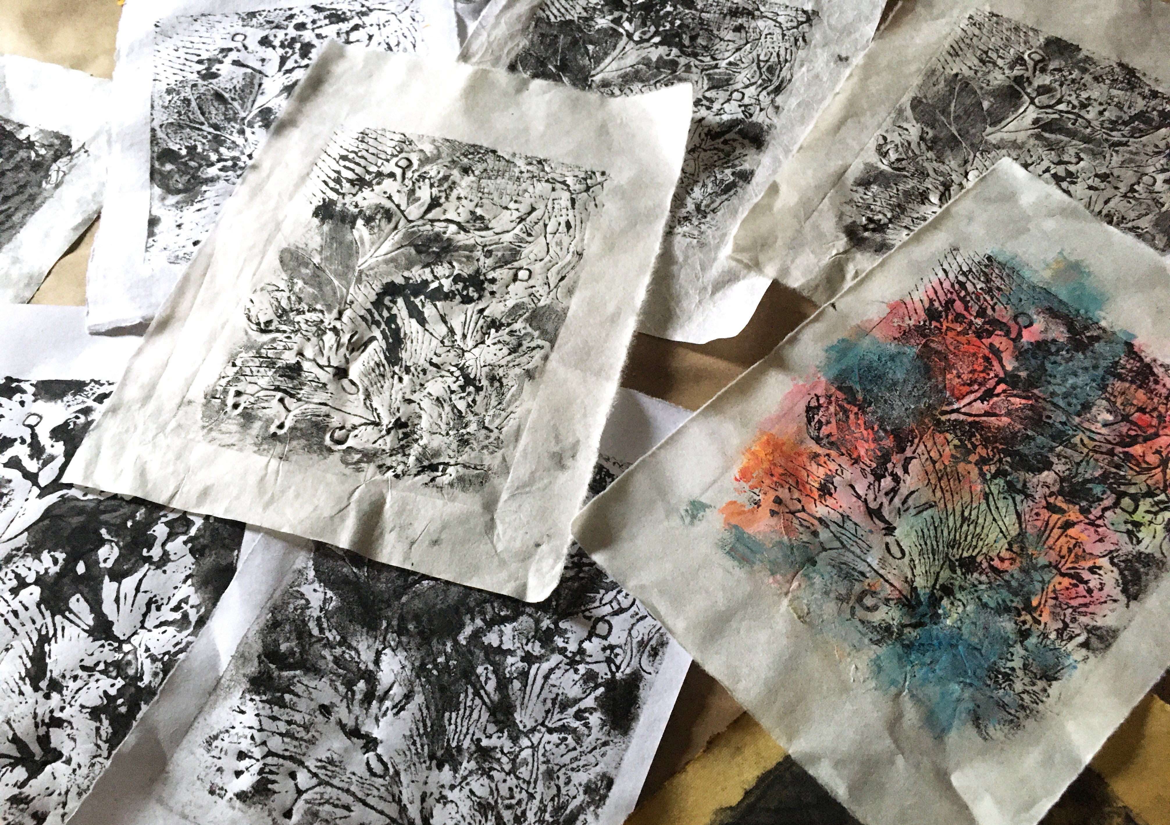 Collagraph Thread Collagraph Printing – KB Studio